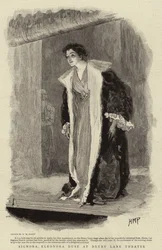Signora Eleonora Duse im Drury Lane Theatre